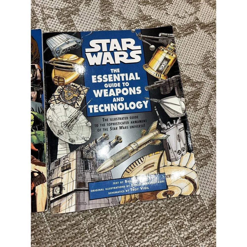 1995 Star Wars The Essential Guide to Characters & Essential Guide To Weapons